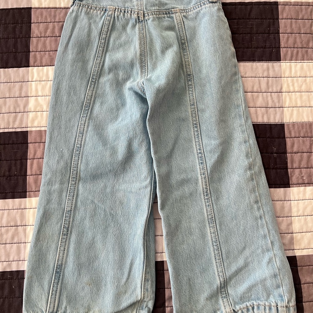 Old Navy Toddler Wide Legged Jeans with Floral Embroidery size 3T - Picture 6 of 6